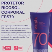 Protetor Solar Para Corpo E Rosto Pele FPS15 Spray Labios Verão Ricosol
