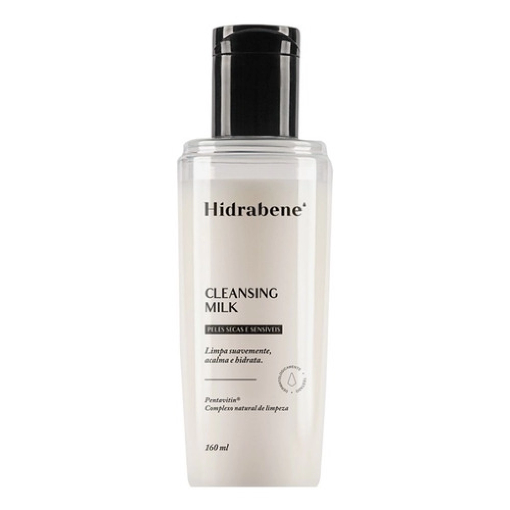 Cleansing Milk Limpeza Facial Pele Delicada Sensível E Secas Hidrabene