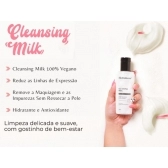 Cleansing Milk Limpeza Facial Pele Delicada Sensível E Secas Hidrabene