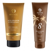 Bronzeado Acelerado Vitamina B5 E Loção Bronzeadora Fps8