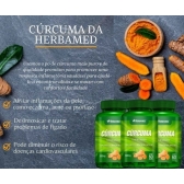Curcuma Longa - Açafrão Da Terra 100% Puro 360 Capsulas 500mg Herbamed - Cúrcuma