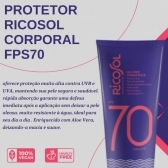 Protetor Solar Para Corpo Rosto Pele FPS6 Spray Radiante Ricosol Verão