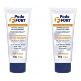 Podofort Creme Para Rachaduras Pe De Diabético Kit C/2 Und