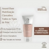 Protetor Spray 80 & Protetor Facial Clareador Base Clara Fps60