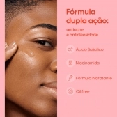 Serum Renovador Facial Antioleosidade Negra Rosa 30ml