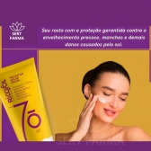 Protetor Spray 80 200ml + Protetor Facial Toque Seco Ricosol Fps70 60g