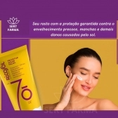 Protetor Spray 80 200ml + Protetor Facial Toque Seco Ricosol Fps70 60g