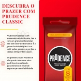 Preservativo Camisinha Lubrificada Prudence Pacotão 24 Unidades