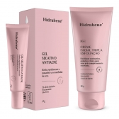 Tripla Esfoliação Facial Suave + Gel Secativo De Espinhas