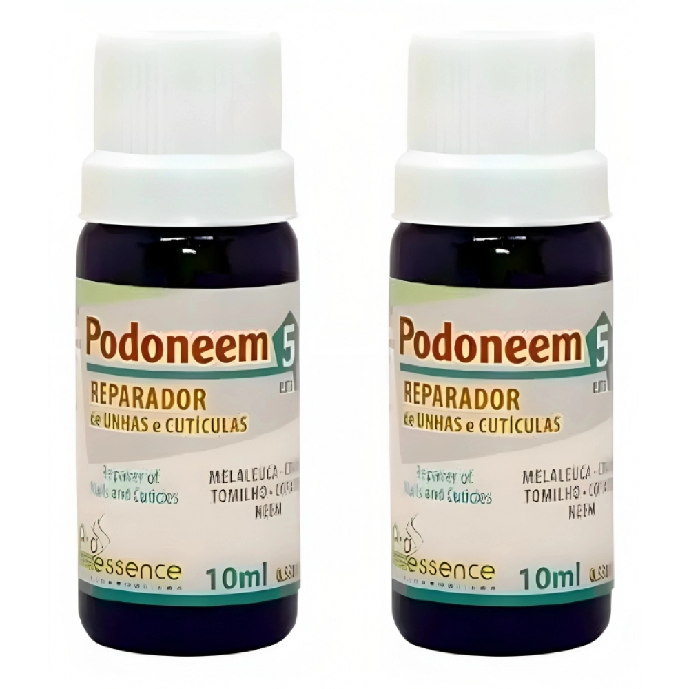 Podoneem Original Tratamento Para Micose Na Unha Kit 2 Frascos