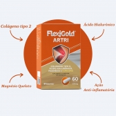 Flexigold Raul Gil Colágeno Tipo 2 Curcuma Magnesio Kit 240 Cápsulas - Sem sabor
