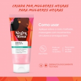 Sabonete Esfoliante Facial Antioleosidade Negra Rosa 150g