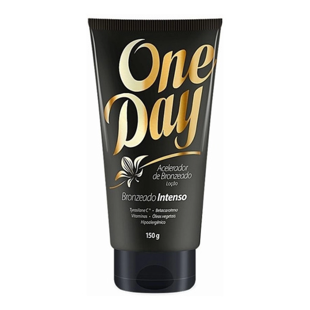 Acelerador De Bronzeado Intenso One Day Loção Super Rápido 150g